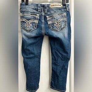 Rock Revival Julie Crop Jeans - W 28